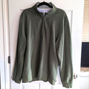 Brooks Brothers Green Cotton Pullover